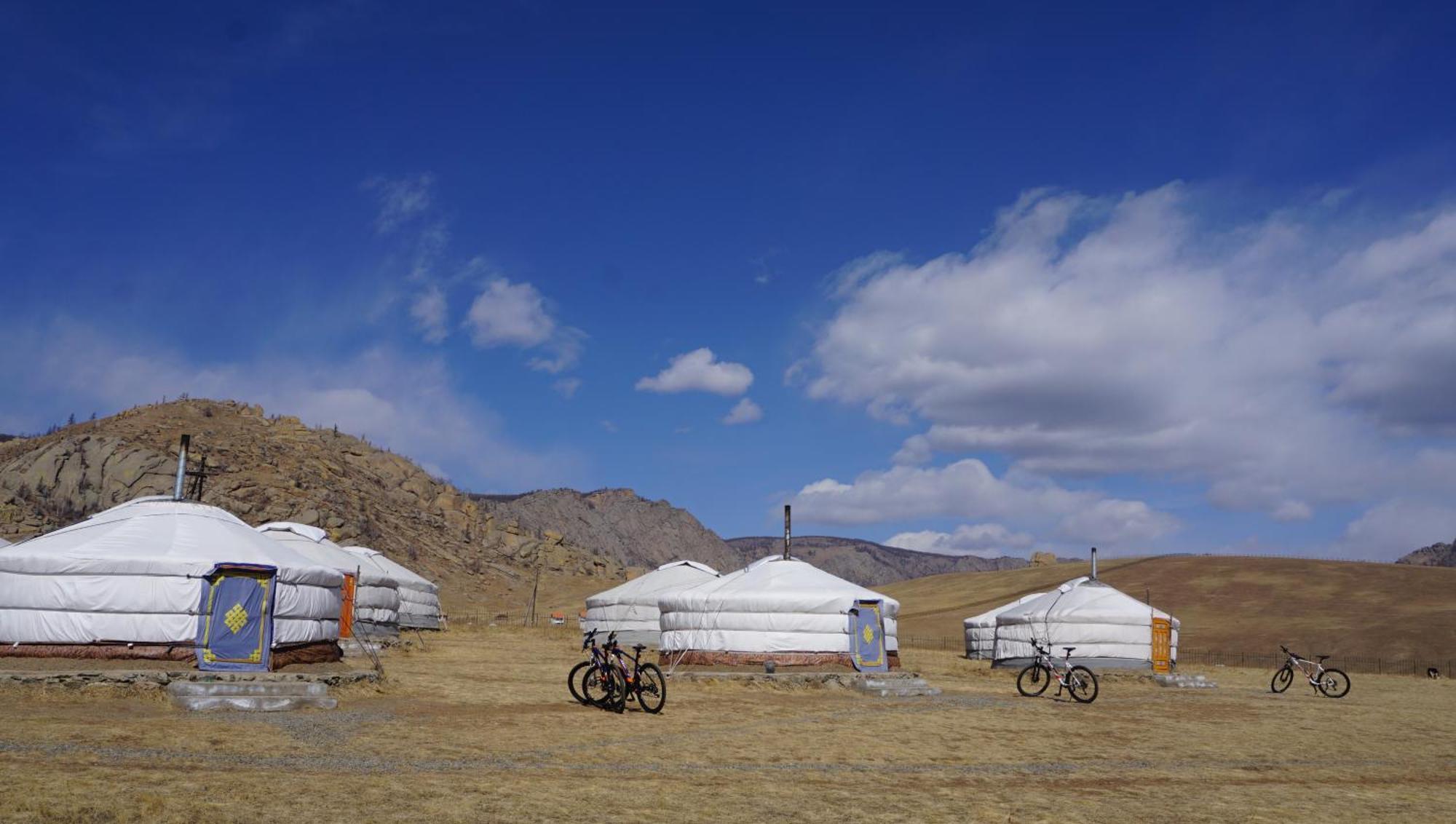 Hotel My Mongolia Eco Ger Camp Nalayh Exterior foto